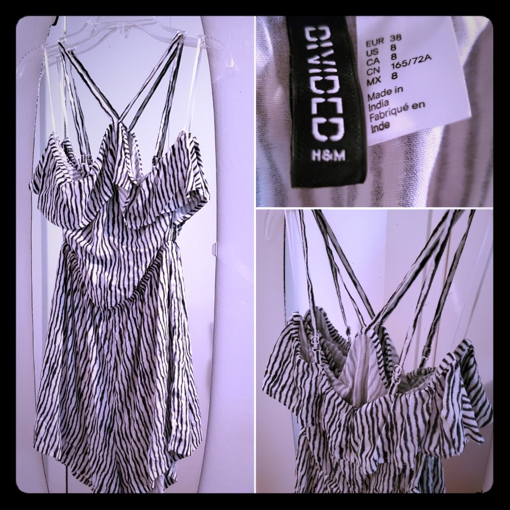 H&M Divided Halter Romper
